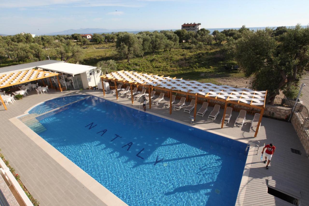 Hotel Riviera Borsh Kültér fotó