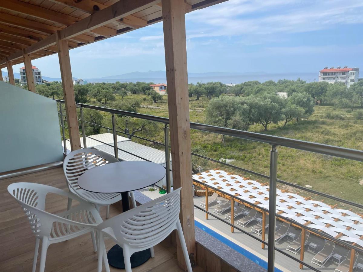 Hotel Riviera Borsh Kültér fotó